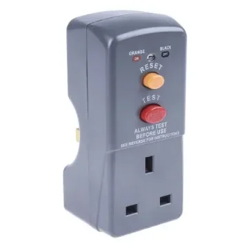 Masterplug RCD Plug Adapter 2 Pole ,Rated At 13A,240 V ac - ARCDKG product image