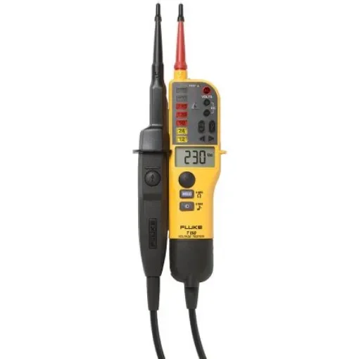 Fluke T150, LCD Voltage tester, 690V, Continuity Check, Battery Powered, CAT III 690V - FLUKE T150 product image