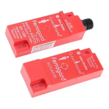 Allen Bradley Guardmaster 440N Series Magnetic Non-Contact Safety Switch, 24V dc, Plastic Housing, 2NC, 6-Pin Micro QD - 440N-G02099 product image