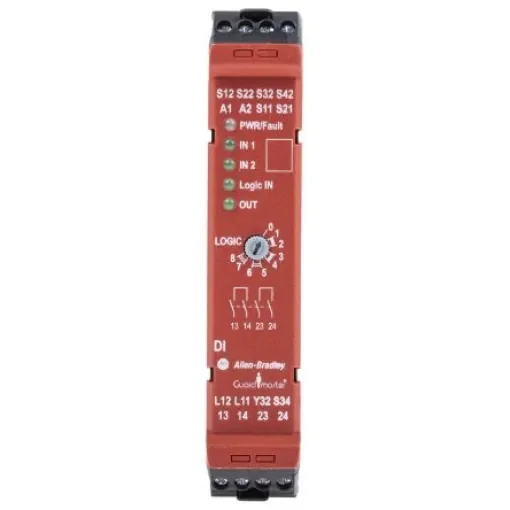 Allen Bradley Guardmaster, GSR 440R / Guardmaster DI Safety Monitoring Safety Relay, 24V dc, Dual-Channel, 2 Safety - 440R-D22R2 product image