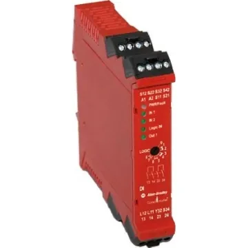 Allen Bradley Guardmaster, GSR 440R / Guardmaster DIS Safety Relay, 24V dc, Dual-Channel, 2 Safety Contacts - 440R-D22S2 product image