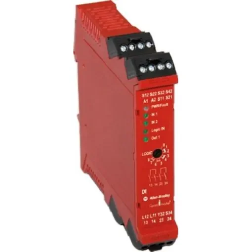 Allen Bradley Guardmaster, GSR 440R / Guardmaster DIS Safety Relay, 24V dc, Dual-Channel, 2 Safety Contacts - 440R-D22S2 product image