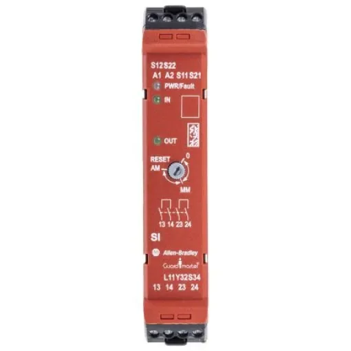 Allen Bradley Guardmaster, GSR 440R / Guardmaster SI Safety Monitoring Safety Relay, 24V dc, Dual-Channel, 2 Safety - 440R-S12R2 product image