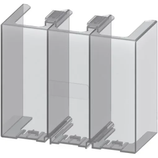 Siemens SIRIUS Contactor Terminal Cover for use with 3RT1.5, Size S6 - 3RT1956-4EA1 product image