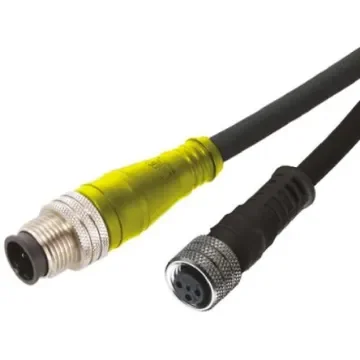 Brad from Molex Straight Female 3 way M8 to Straight Male M12 Sensor Actuator Cable, 2m - 1200878415 product image