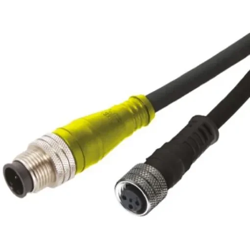 Brad from Molex Straight Female 3 way M8 to Straight Male M12 Sensor Actuator Cable, 2m - 1200878415 product image