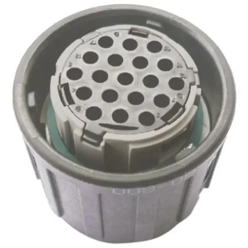 ITT Cannon, APD 19 Pole Din Plug, DIN 72585, 48 V dc IP67, IP69K, Male, Cable Mount - 121583-0121 product image