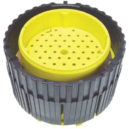 ITT Cannon, APD 51 Pole Din Plug, DIN 72585, 48 V dc IP67, IP69K, Male, Cable Mount - 121583-0188 product image