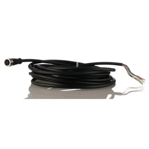 Brad from Molex Straight Female 8 way M12 to Unterminated Sensor Actuator Cable, 5m - 1200795024 product image