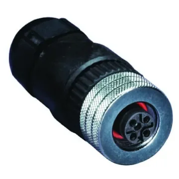 Brad from Molex Circular Connector, 4 Contacts, Cable Mount, M12 Connector, Socket, Female, IP69K, Ultra-Lock Series - 1200850013 product image