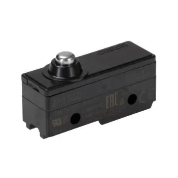 Omron Z Series Plunger Limit Switch, NO/NC, IP00, SPDT, Thermosetting Resin Housing, 500V ac Max, ac 10 A, dc 250mA Max - Z-15GD product image