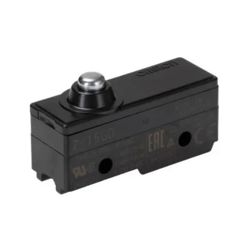 Omron Z Series Plunger Limit Switch, NO/NC, IP00, SPDT, Thermosetting Resin Housing, 500V ac Max, ac 10 A, dc 250mA Max - Z-15GD product image