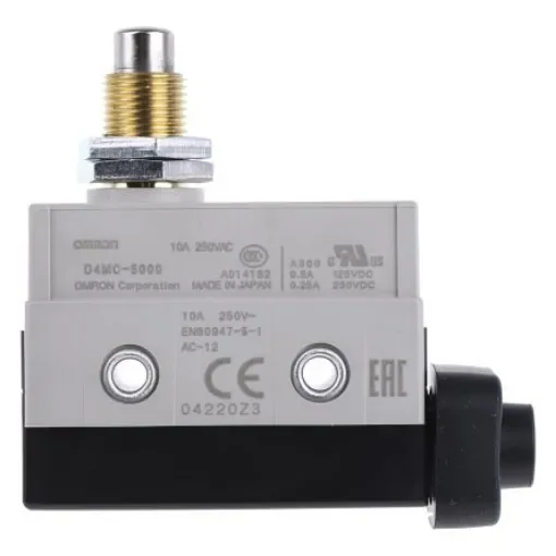 Omron Limit Switch Operating Head, ac 3 A, dc 250mA, IP67 - D4MC-5000 product image