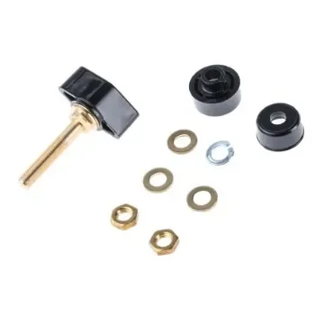 Schutzinger 4mm Black Terminal Post, 1kV, 63A, M6 x 0.75 Thread - POL 631 / SW product image