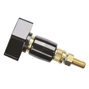 Schutzinger 4mm Black Terminal Post, 1kV, 200A, M12 x 1 Thread - POL 201 / SW product image