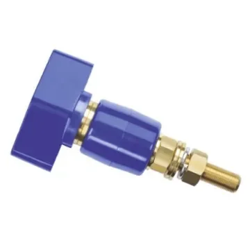 Schutzinger 4mm Blue Terminal Post, 1kV, 200A, M12 x 1 Thread - POL 201 / BL product image