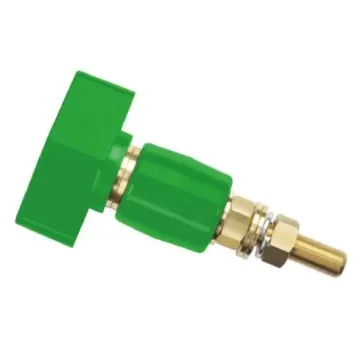 Schutzinger 4mm Green Terminal Post, 1kV, 200A, M12 x 1 Thread - POL 201 / GN product image