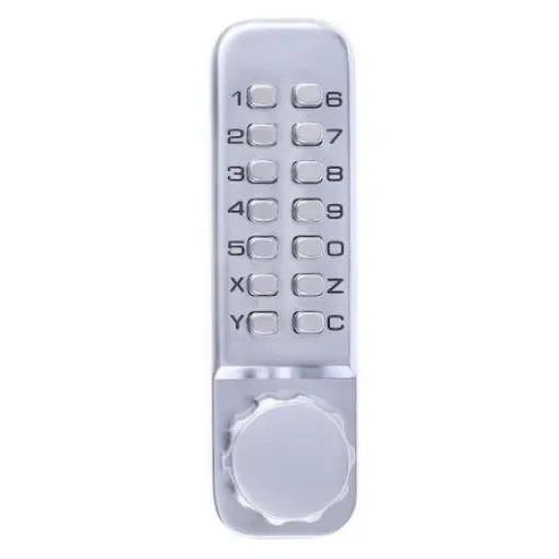 Metal Mechanical Satin Code Lock - 7540912 product image