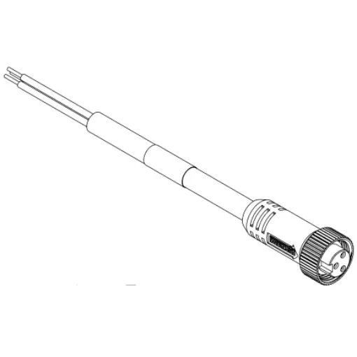 Brad from Molex Straight Female 3 way 7/8 in Circular to Unterminated Sensor Actuator Cable, 3.6m - 1300060232 product image