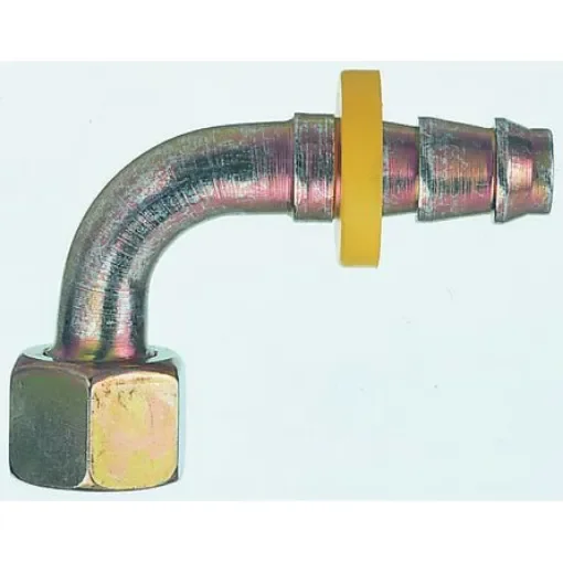 Parker 82 Series Elbow Threaded Adaptor, G 3/8 Female to Push In 10 mm, Threaded-to-Tube Connection Style - 3B282-6-6 product image