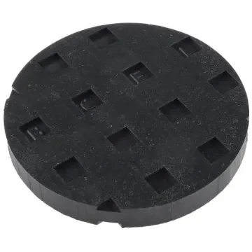 Fabreeka Anti-Vibration Pad 2311163 300psi 100 (Dia.) x 12mm 12mm product image