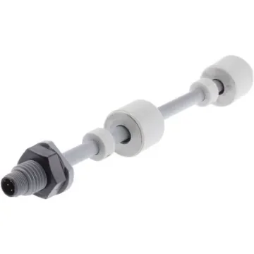 Sensata Cynergy3 RSF66P Series Vertical Polyphenylene Sulfide Float Switch, Float, 2NO, 240V ac Max, 120V dc Max - RSF66A50A150P product image