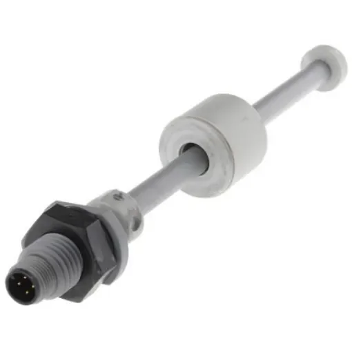 Sensata Cynergy3 RSF66P Series Vertical Polyphenylene Sulfide Float Switch, Dual Float, 2NC, 240V ac Max, 120V dc Max - RSF66B50B150P product image