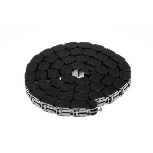 Igus 7, e-chain Black Cable Chain - Flexible Slot, W16.5 mm x D15mm, L1m, 18 mm Min. Bend Radius, Igumid G - 07.10.018.0 product image