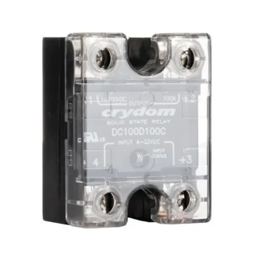 Sensata Crydom DC Series Solid State Relay, 100 A Load, Surface Mount, 72 V dc Load, 32 V dc Control - DC100D100C product image