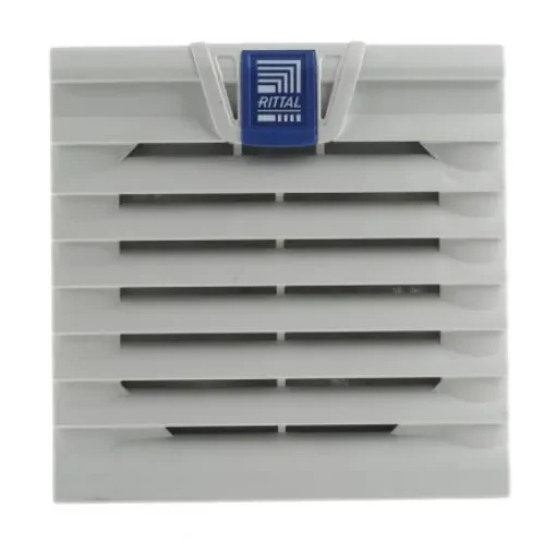 Rittal SK Series Filter Fan, 230 V ac, ac Operation, 18m³/h Filtered, 20m³/h Unimpeded, IP54, 116.5 x 116.5mm - 3237100 product image
