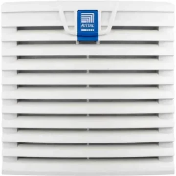 Rittal SK Series Filter Fan, 24 V dc, dc Operation, 100m³/h Filtered, 105m³/h Unimpeded, IP54, 204 x 204mm - 3239124 product image