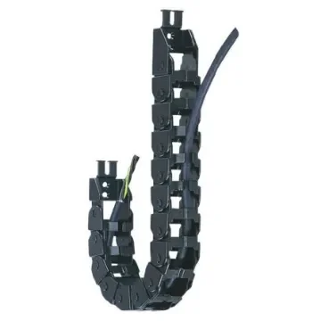 Igus E08, e-chain Black Cable Chain - Flexible Slot, W48.2 mm x D19.3mm, L1m, 48 mm Min. Bend Radius, Igumid NB - E08.40.048.0 product image