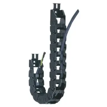Igus E200, e-chain Black Cable Chain - Flexible Slot, W94.4 mm x D35mm, L1m, 100 mm Min. Bend Radius, Igumid NB - E200.2/35.100.0 product image