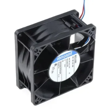 ebm-papst 8200 J Series Axial Fan, 12 V dc, DC Operation, 190m³/h, 26W, 80 x 80 x 38mm - 8212J/2H3-RS0 product image
