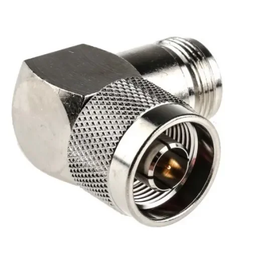 RS PRO Right Angle 50O RF Adapter N Plug to N Socket 11GHz - 7581610 product image