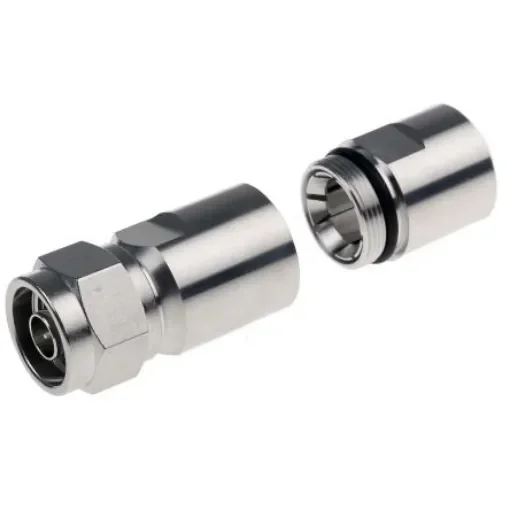 RS PRO, Plug Cable Mount N Connector, 50O, Clamp Termination, Straight Body - 7581644 product image