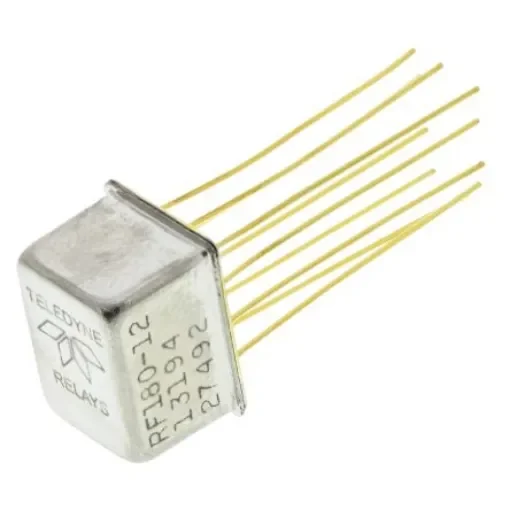Teledyne PCB Mount RF Relay, 12V dc Coil, 6GHz Max. Coil Freq., DPDT - RF180-12 product image