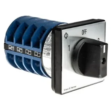 Kraus & Naimer, 4P 3 Position Double Throw Cam Switch, 32A - C26.A213/GBA001.E product image