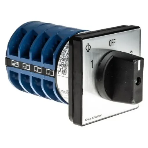 Kraus & Naimer, 4P 3 Position Double Throw Cam Switch, 32A - C26.A213/GBA001.E product image
