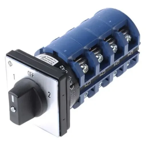 Kraus & Naimer, 4P 3 Position Double Throw Cam Switch, 63A - C42.A213/GBA001.E product image