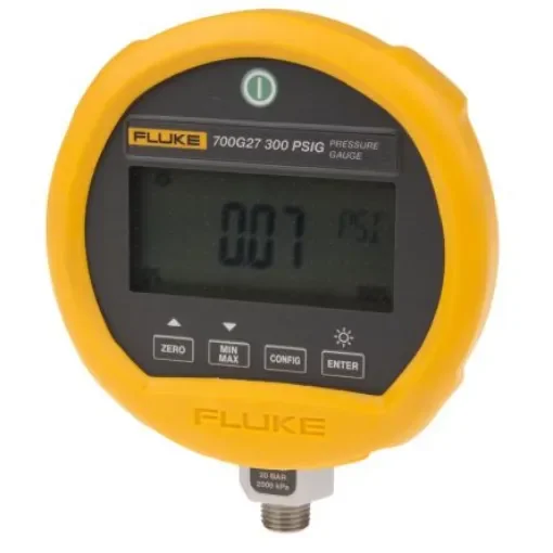 Fluke G 1/4 Digital Pressure Gauge 20bar Bottom Entry 114mm Outside Diameter - Fluke-700G27 product image