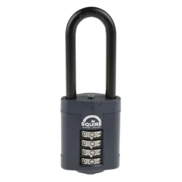 Squire Combination Weatherproof Die Cast Alloy Combination Padlock, 8mm Shackle, 50mm Body - CP50 2.5 product image