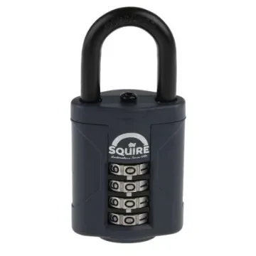 Squire Combination Weatherproof Die Cast Alloy Combination Padlock, 6mm Shackle, 40mm Body - CP40 product image