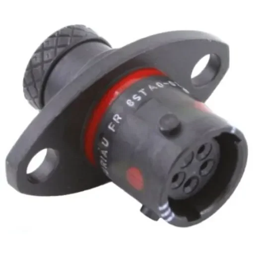 Souriau Sunbank by Eaton Circular Connector, 5 Contacts, Panel Mount, Socket, Female, IP67, 8STA Series - 8STA00205SN product image