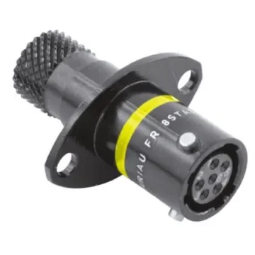 Souriau Sunbank by Eaton Circular Connector, 6 Contacts, Panel Mount, Socket, Female, IP67, 8STA Series - 8STA00835SA product image