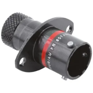 Souriau Sunbank by Eaton Circular Connector, 13 Contacts, Panel Mount, Socket, Male, IP67, 8STA Series - 8STA01035PN product image