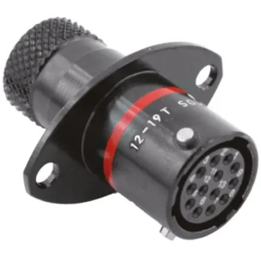 Souriau Sunbank by Eaton Circular Connector, 13 Contacts, Panel Mount, Socket, Female, IP67, 8STA Series - 8STA01035SN product image