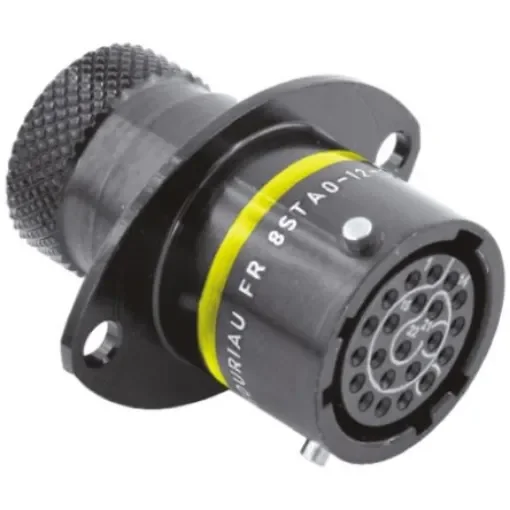Souriau Sunbank by Eaton Circular Connector, 22 Contacts, Panel Mount, Socket, Female, IP67, 8STA Series - 8STA01235SA product image