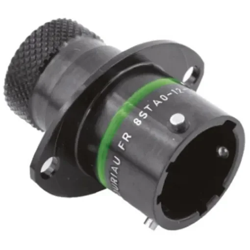 Souriau Sunbank by Eaton Circular Connector, 10 Contacts, Panel Mount, Socket, Male, IP67, 8STA Series - 8STA01298PD product image