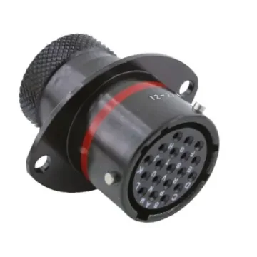 Souriau Sunbank by Eaton Circular Connector, 19 Contacts, Panel Mount, Socket, Female, IP67, 8STA Series - 8STA01419SN product image